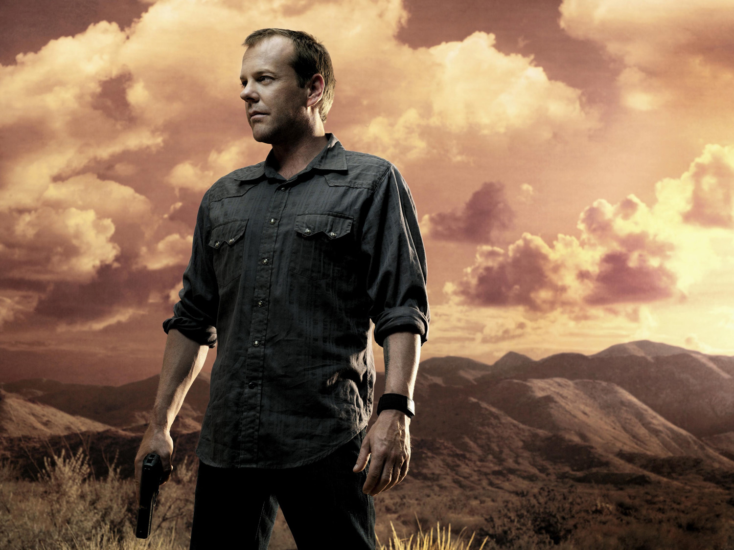 Actor Kiefer Sutherland - American Profile