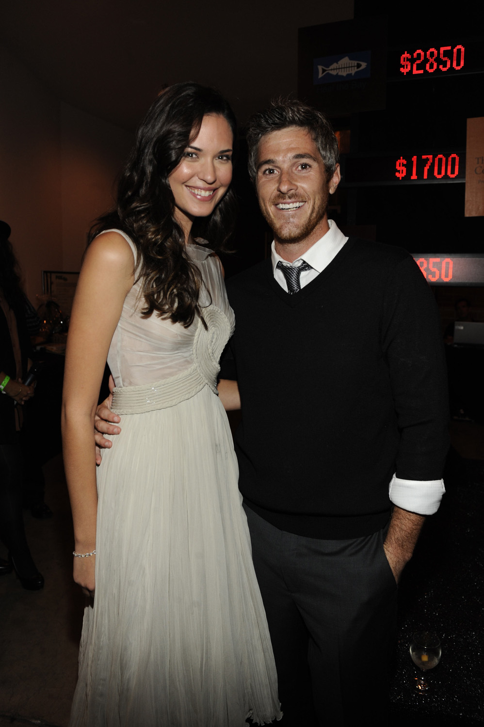 Dave Annable And Odette Yustman