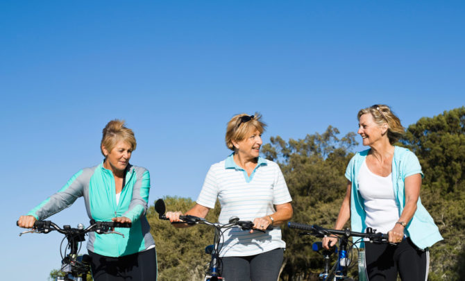 senior-exercise-women-bicycling