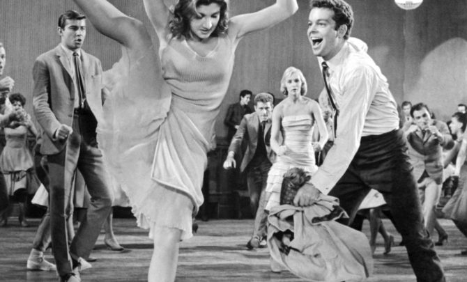 Russ Tamblyn in 'West Side Story' w Gina Trikonis