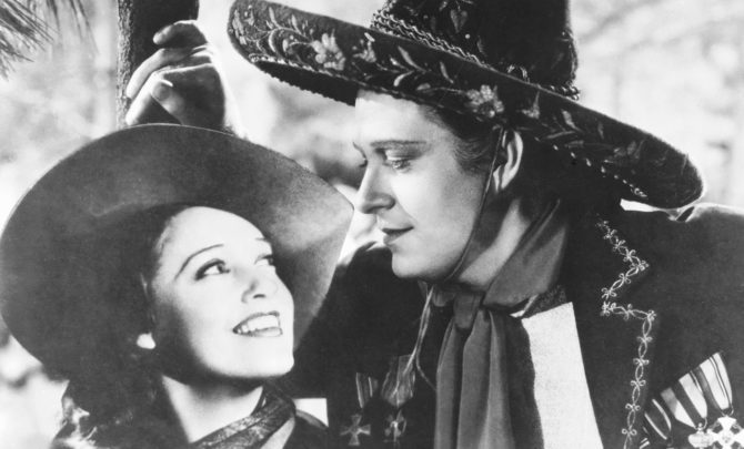 Jeanette MacDonald with Nelson Eddy