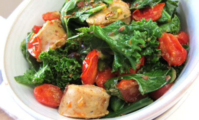 skillet-salad-dark-greens-recipe