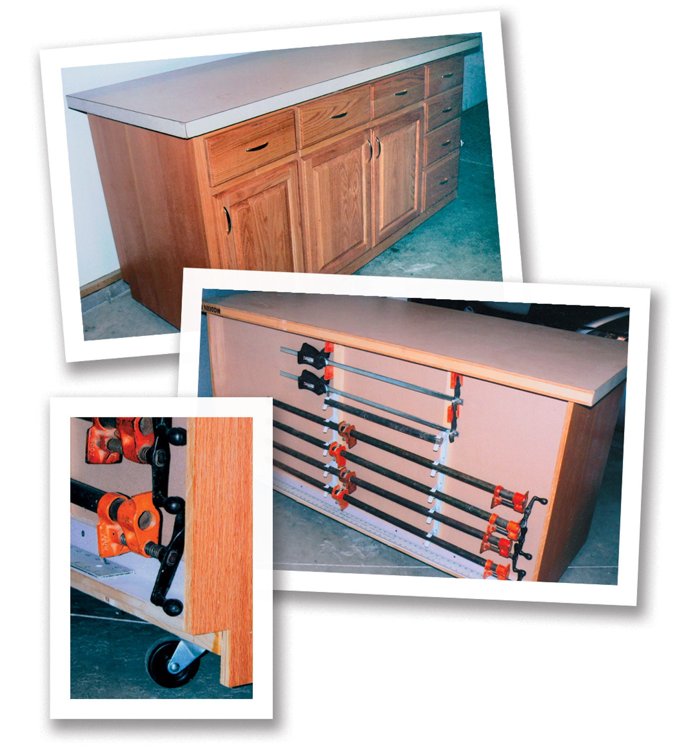 Easy, Hidden Clamp Storage American Profile