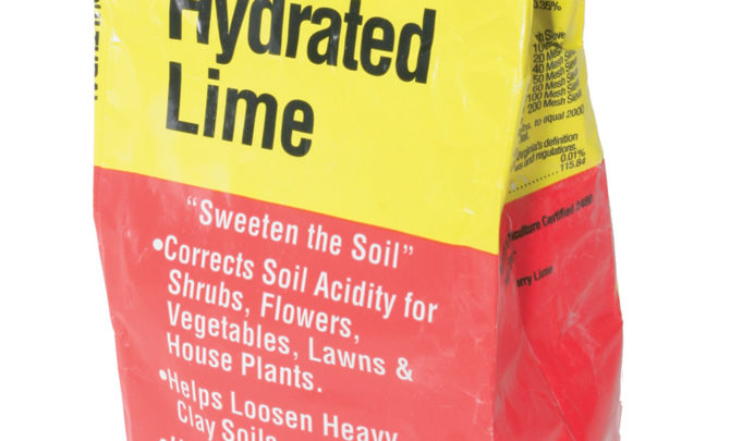 hydrated lime