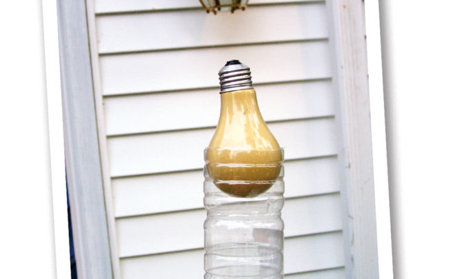 replacing a lightbulb