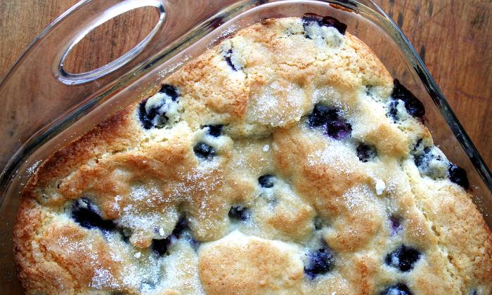 Buttermilk Blueberry Breakfast Cake - American Profile