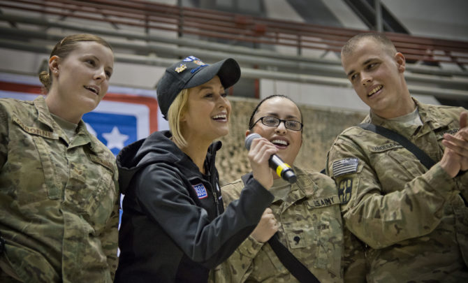 USO Holiday Tour with Chairman of the Joint Chiefs of Staff