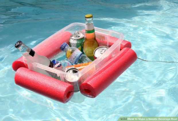 DIY Floating Drink Cooler | Read More at AmericanProfile.com