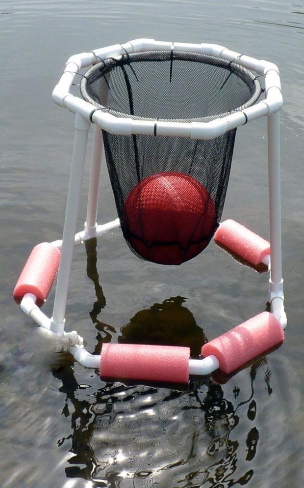 DIY Floating Basketball Hoop | Read More at AmericanProfile.com
